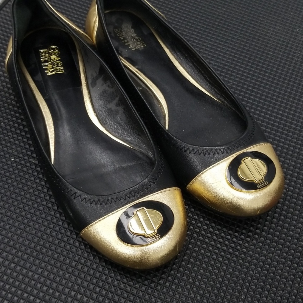 Coach flats size 8